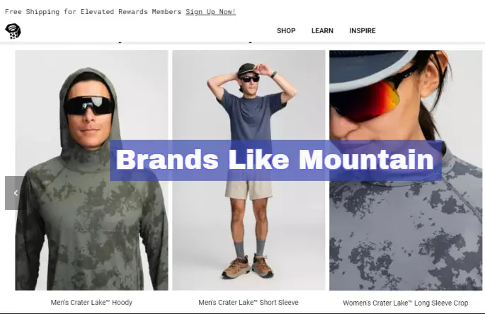 Brands Like Mountain Hardwear
