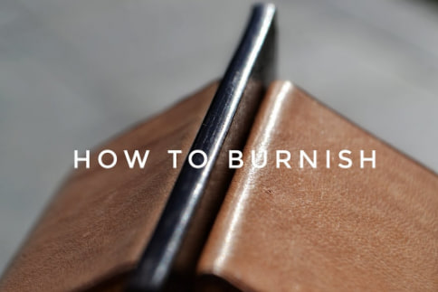 How To Burnish Leather