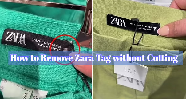 How to Remove Zara Tag without Cutting