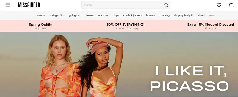 Missguided store