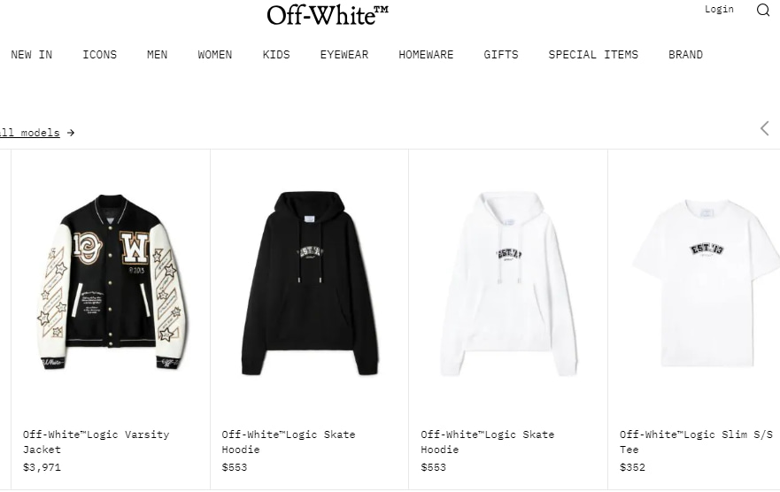 Off White store or Off-White