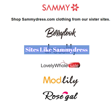Sites Like Sammydress
