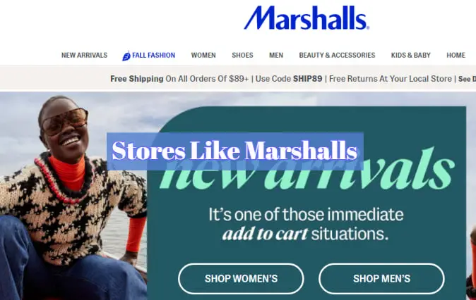 Stores Like Marshalls