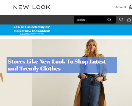 Stores Like New Look