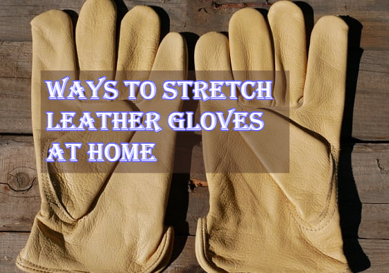 Stretch Leather Gloves