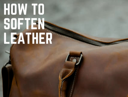 to Soften Old Leather